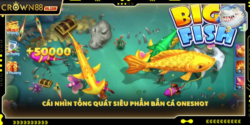 Cái nhìn tổng quát siêu phẩm Bắn Cá OneShot