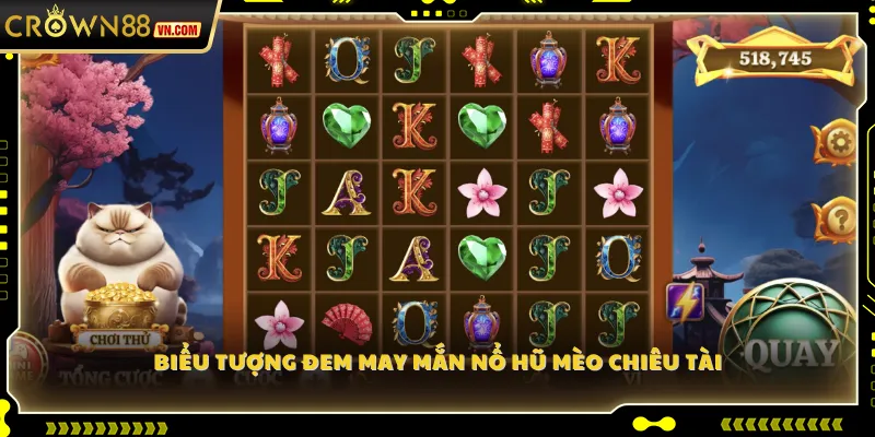 Biểu tượng đem may mắn Nổ Hũ Mèo Chiêu Tài