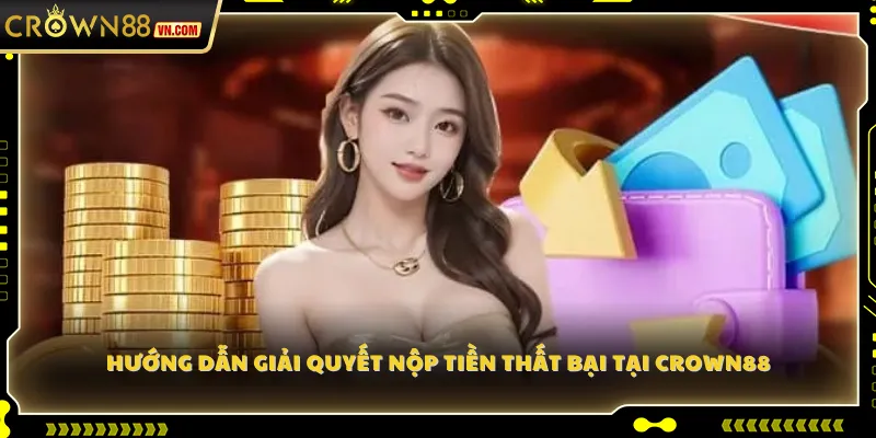 Hướng dẫn giải quyết nộp tiền thất bại tại Crown88